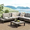 KARE Sitzgruppe Holiday Schwarz (4/tlg.) Sale