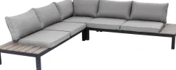 KARE Sitzgruppe Holiday Schwarz (4/tlg.) Sale
