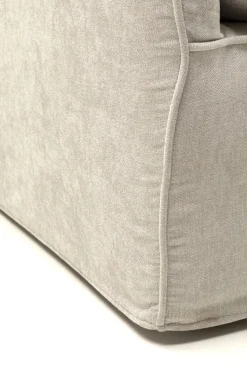 KARE Sofa Boheme 3,5 Sitzer greige 230cm Outlet