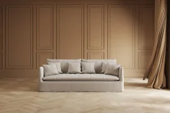 KARE Sofa Boheme 3,5 Sitzer greige 230cm Outlet