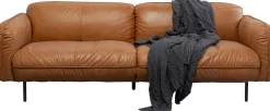 KARE Sofa Calgary Smart Leder Hellbraun 228cm Online