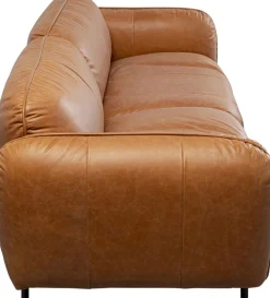 KARE Sofa Calgary Smart Leder Hellbraun 228cm Online