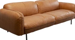 KARE Sofa Calgary Smart Leder Hellbraun 228cm Online