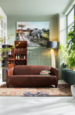 KARE Sofa Cigar Lounge 3-Sitzer Best