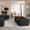 KARE Sofa Cubetto 3-Sitzer Dunkelgrau 220cm Hot