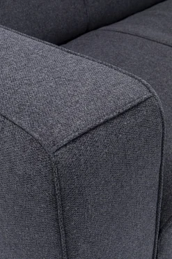 KARE Sofa Cubetto 3-Sitzer Dunkelgrau 220cm Hot
