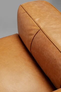 KARE Sofa Cubetto Smart Leder Hellbraun 220cm New