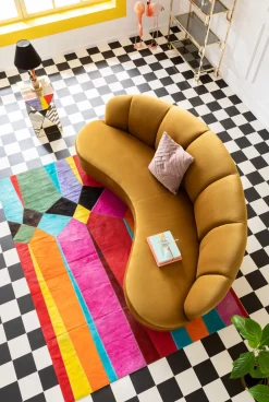 KARE Sofa Dschinn 3-Sitzer Amber 233cm Hot