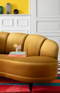 KARE Sofa Dschinn 3-Sitzer Amber 233cm Hot