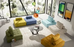 KARE Sofa Element Portofino Gelb New