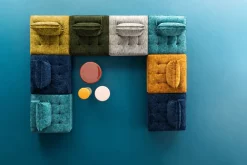 KARE Sofa Element Portofino Orange Outlet