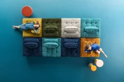 KARE Sofa Element Portofino Orange Outlet
