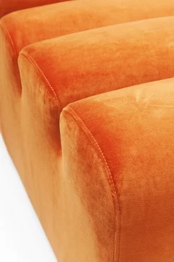 KARE Sofa Element Wave Orange New