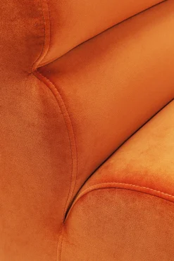 KARE Sofa Element Wave Orange New