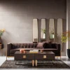 KARE Sofa Loft 3-Sitzer Braun Outlet