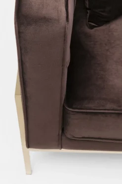 KARE Sofa Loft 3-Sitzer Braun Outlet
