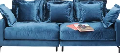 KARE Sofa Lullaby 2-Sitzer Petrol Clearance