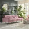 KARE Sofa Milchbar 3-Sitzer Velvet Rose Best