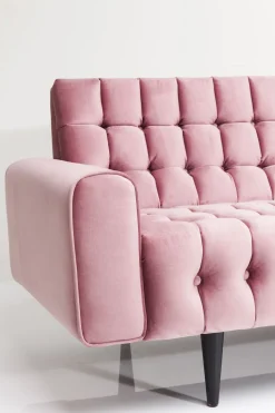 KARE Sofa Milchbar 3-Sitzer Velvet Rose Best