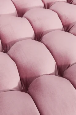 KARE Sofa Milchbar 3-Sitzer Velvet Rose Best