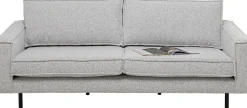 KARE Sofa Neo 2-Sitzer Grau Melange