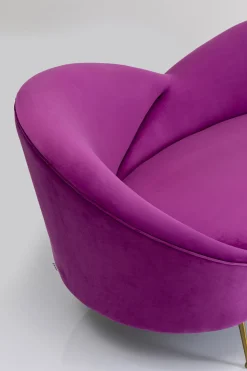 KARE Sofa Night Fever 3-Sitzer Lila Hot