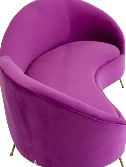 KARE Sofa Night Fever 3-Sitzer Lila Hot