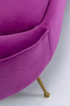 KARE Sofa Night Fever 3-Sitzer Lila Hot