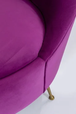 KARE Sofa Night Fever 3-Sitzer Lila Hot