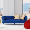 KARE Sofa Peppo 2-Sitzer Blau 182cm Discount