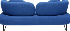 KARE Sofa Peppo 2-Sitzer Blau 182cm Discount