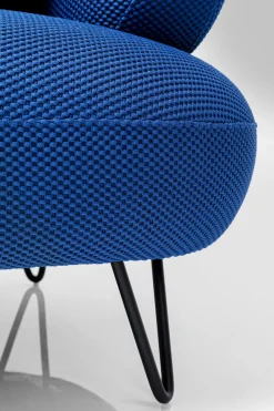 KARE Sofa Peppo 2-Sitzer Blau 182cm Discount