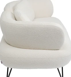 KARE Sofa Peppo 2-Sitzer Weiß 182cm