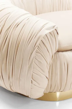 KARE Sofa Perugia 2-Sitzer Creme Outlet