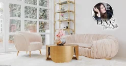 KARE Sofa Perugia 2-Sitzer Creme Outlet