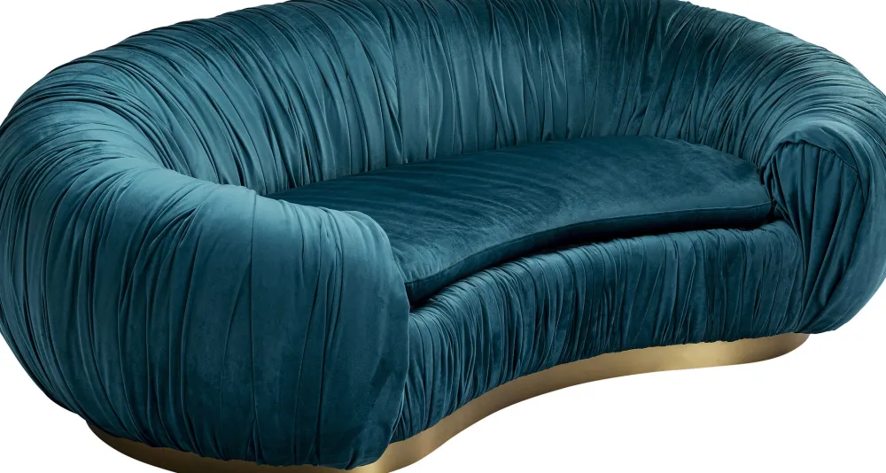 KARE Sofa Perugia 2-Sitzer Smaragd 195cm Hot