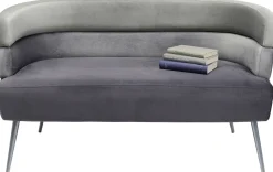 KARE Sofa Sandwich 2-Sitzer Grau Hot