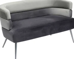 KARE Sofa Sandwich 2-Sitzer Grau Hot