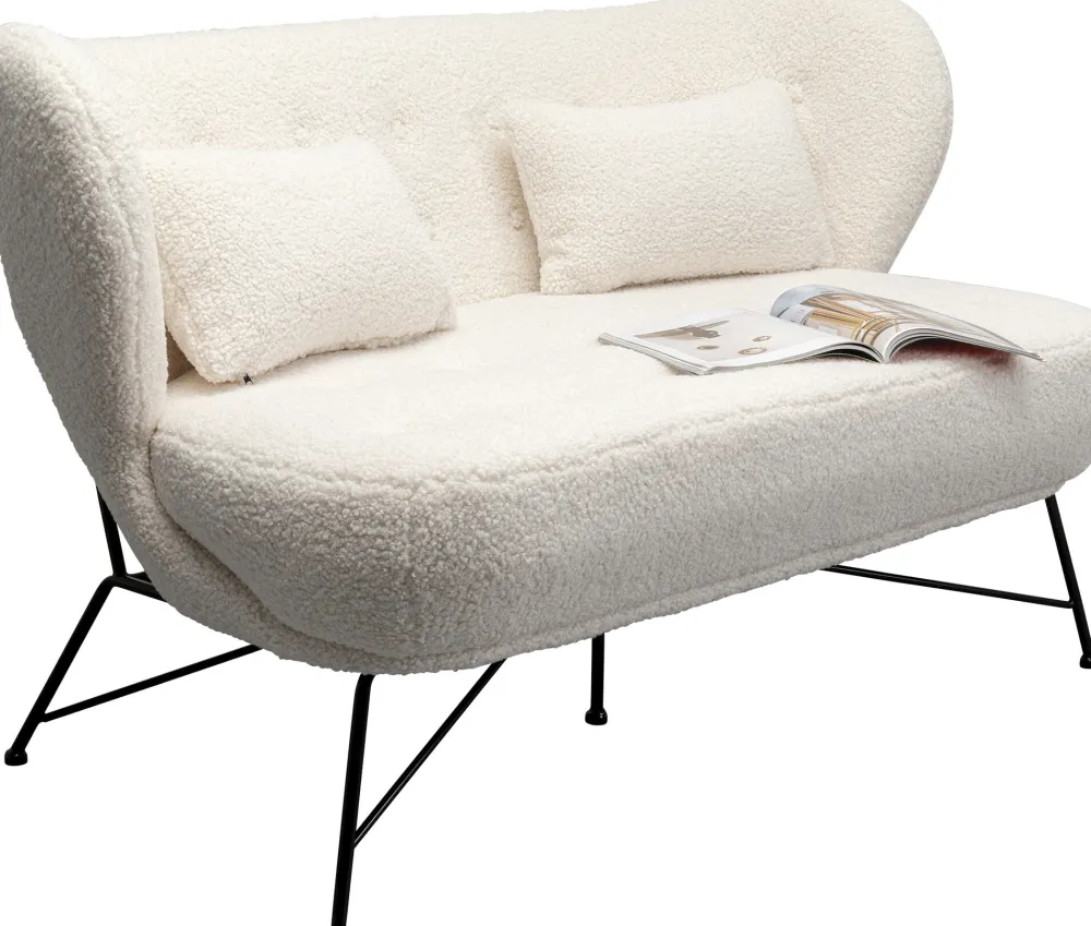 KARE Sofa 2-Sitzer Jacky Teddy 139cm Best
