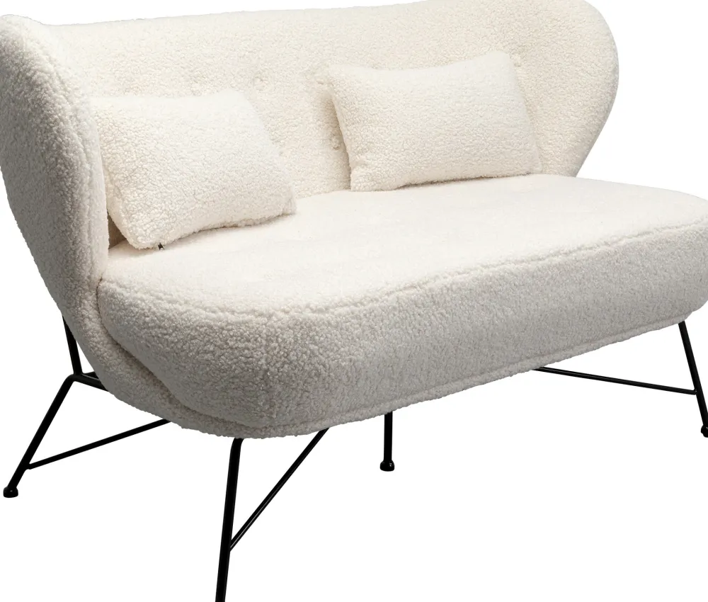 KARE Sofa 2-Sitzer Jacky Teddy 139cm Best