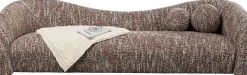 KARE Sofa 3-Sitzer Livia Melange Braun 261cm Discount