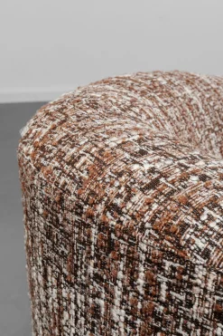 KARE Sofa 3-Sitzer Livia Melange Braun 261cm Discount