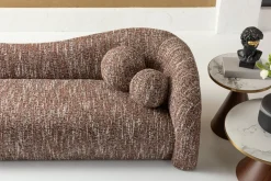 KARE Sofa 3-Sitzer Livia Melange Braun 261cm Discount