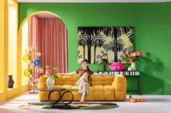 KARE Sofa 3-Sitzer Salamanca Gelb 240cm Online