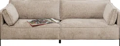 KARE Sofa 3-Sitzer Victor Grau 233cm Clearance