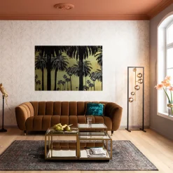 KARE Sofa Spectra Samt Amber 3-Sitzer 245cm Clearance