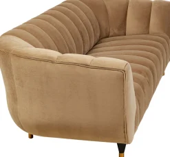KARE Sofa Spectra Samt Amber 3-Sitzer 245cm Clearance