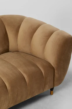 KARE Sofa Spectra Samt Amber 3-Sitzer 245cm Clearance