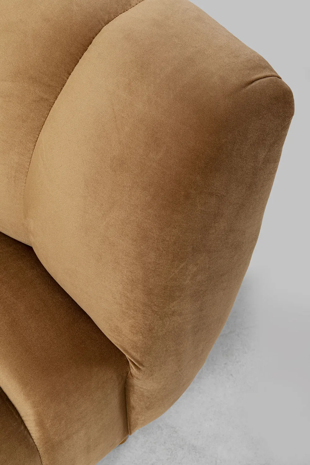 KARE Sofa Spectra Samt Amber 3-Sitzer 245cm Clearance