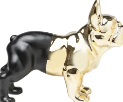 KARE Spardose Bulldog Gold-Schwarz Outlet